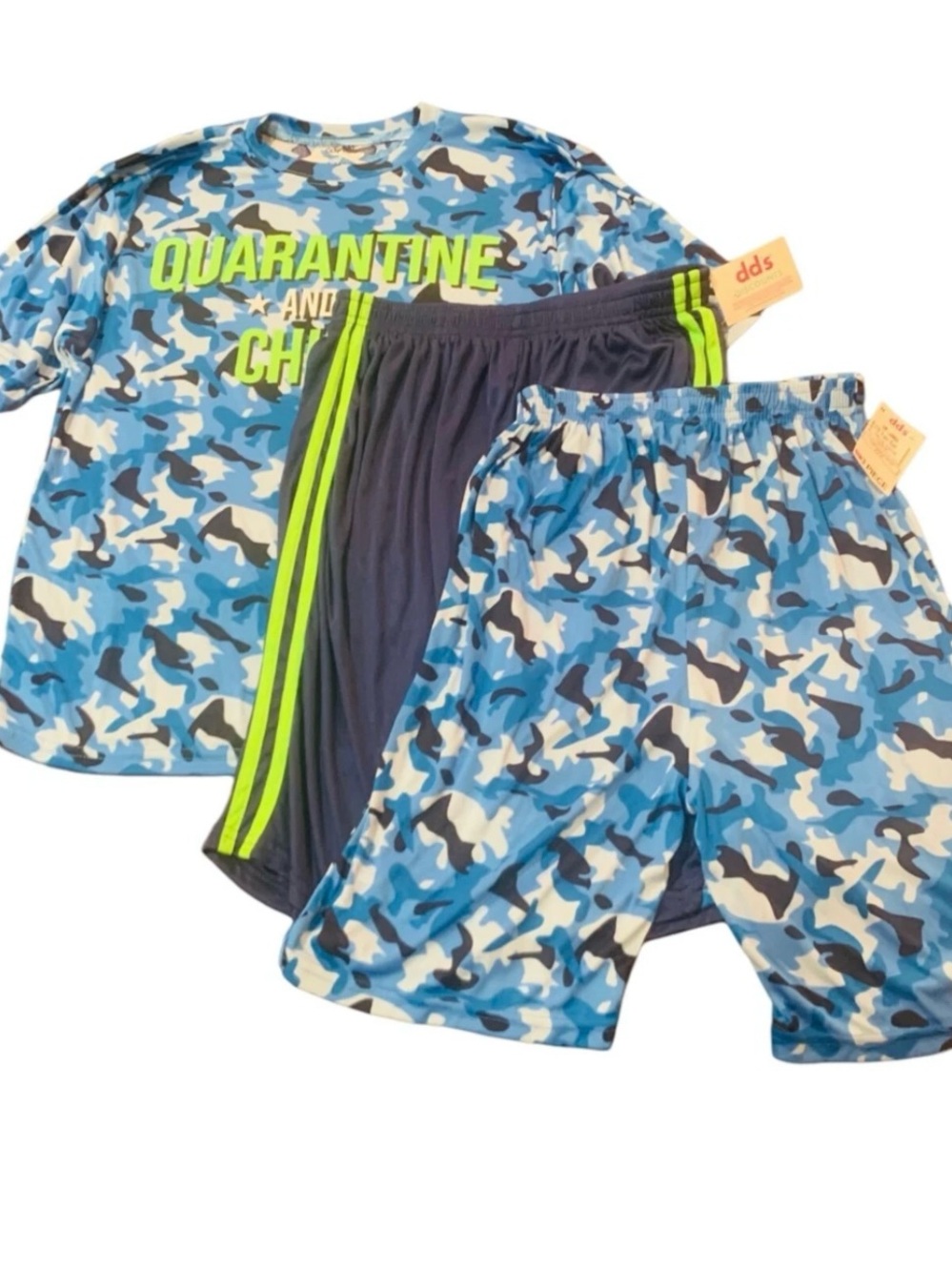 Team Central SZ 14/16 3 Piece Set Shorts Shirt